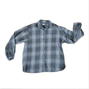 Columbia River Lodge Button Down Mens Long Sleeve